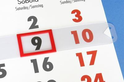 Kalendářové jezdce, 35x22 mm