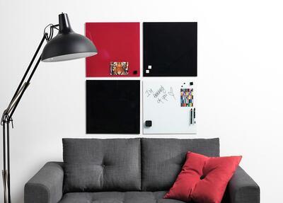 Skleněná magnetická tabule 60x40 cm