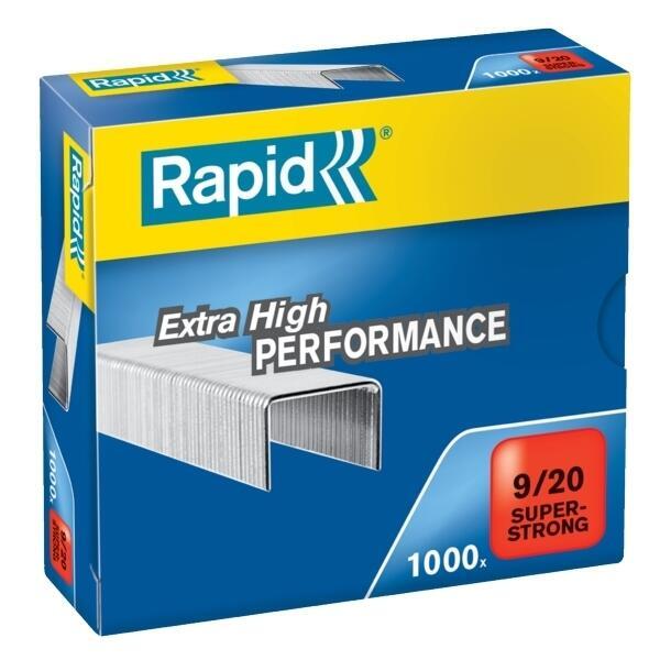 Drátky do sešívaček Rapid 9/20, super strong, 1000
